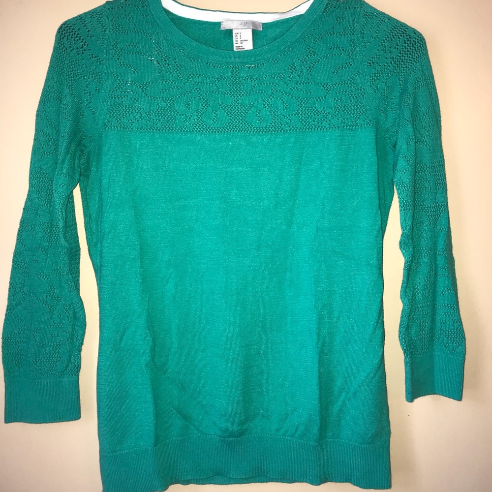 3/4 length sweater